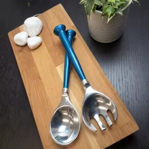 ชุดอุปกรณ์เสิร์ฟสลัดสำหรับร้านอาหาร ทำจากสแตนเลสสตีล คุณภาพสูง - Product Image 3