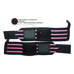 Sangle de poignet en néoprène rembourrée antidérapante pour la musculation, le fitness et le powerlifting - Product Image 3