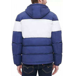 Best Selling High Quality <b>Men</b> Puffer Jacket Customized Design Hooded And Zipper Casual Style <b>Men</b> Puffer Jackets - Product Image 2