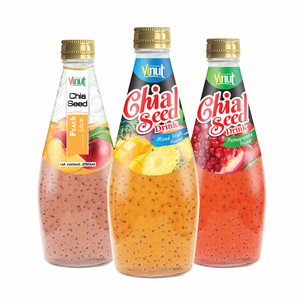 OEM ODM Private Label 290ml Passion Chia Seed Drink, Sugar-Free, Beverage Manufacturer - Product Image 1