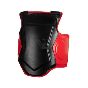 Breathable Leather Boxing Body Protector Chest Guard for MMA Kickboxing Muay Thai Taekwondo Sparring Training - Product Image 2