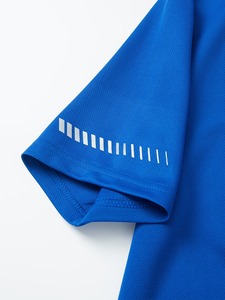 Uniforme de Rugby Unisex de Alta Calidad, Camiseta de Fútbol Transpirable de Malla, Estilo Americano, Color Azul Sólido, para Fitness y Running - Product Image 4