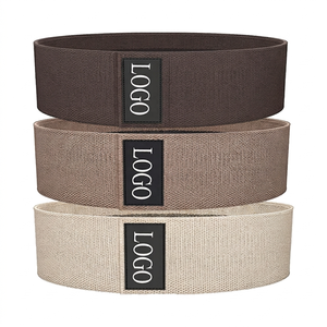 Bandes de résistance larges anti-roulement pour les fessiers, pour l'entraînement des hanches, les squats, les exercices du bas du corps, la gym, le fitness et les entraînements à domicile - Product Image 1