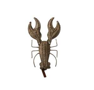 เลือกของเล่นเด็กทรงกุ้งก้ามกรามสุดหรูหราที่ทำจากหวาย พร้อมก้ามปูที่ละเอียดอ่อนและตัวของเล่นที่ถักทออย่างมีโครงสร้าง - Product Image 1
