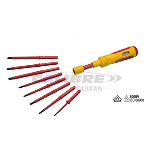 TAIWAN CALIBRE VDE <b>Interchangeable</b> Insulated Torque <b>Screwdriver</b> <b>Set</b> - Product Image 1