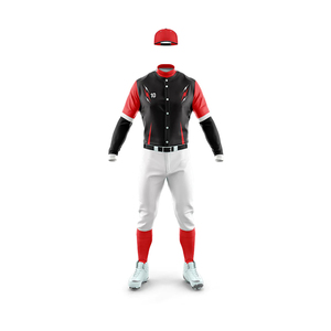 Nouveaux ensembles de maillots et pantalons de baseball respirants avec uniforme de sport entièrement personnalisé OEM, meilleure qualité, conception de logo sur mesure - Product Image 2