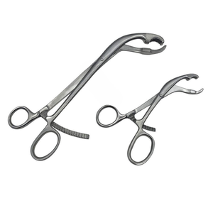Pinza manual tipo bufanda para fijación ósea, aprobada por CE ISO, de acero inoxidable, kit quirúrgico ortopédico para uso veterinario DENTRIC - Product Image 2