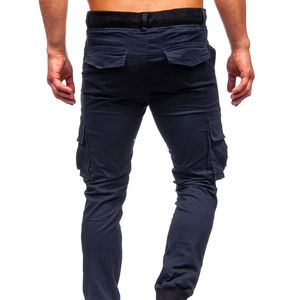 Pantalones Cargo Casuales de Algodón para Hombre, de Secado Rápido, Transpirables, Estilo Urbano, para Deportes, OEM Disponible, Personalizables - Product Image 3
