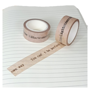 เทป Washi ทำเทปตกแต่ง Washi พร้อมคำพูดโลโก้ของคุณเอง - Product Image 2