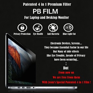 Filtro de privacidad, película antiespía para PC y portátil, comodidad de visualización, equipo de oficina, seguridad en el lugar de trabajo, características de privacidad contra la luz azul - Product Image 5