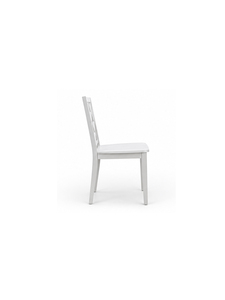 Silla de Comedor Tradicional Reclinable de Madera Impermeable con Respaldo de Celosía y Asiento Curvo para Muebles de Comedor de Apartamento - Product Image 4