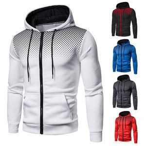 เสื้อฮู้ดดี้ผ้าฝ้ายฟลีซ 400 GSM แบบซิปคู่เต็มตัว มีเชือกผูก OEM ODM ผ้าฝ้าย 100% สำหรับฤดูหนาว ประดับลูกปัด เป็นมิตรกับสิ่งแวดล้อม ขายส่ง - Product Image 1