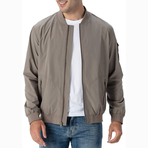 Blouson bomber coupe-vent personnalisé pour homme, veste d'extérieur chaude, meilleure qualité, vente chaude, coupe ajustée, polyester/nylon - Product Image 1