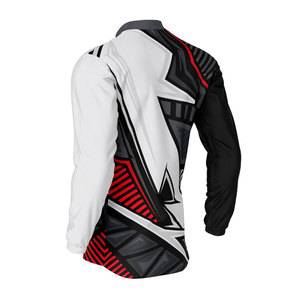 ผู้ผลิตเสื้อเจอร์ซีย์แบบกำหนดเอง OEM ODM เสื้อเจอร์ซีย์ปั่นจักรยานเสือภูเขาแบบพิมพ์ลาย เสื้อผ้าจักรยานสั่งทำพิเศษ ระบายอากาศได้ดี แห้งเร็ว - Product Image 4