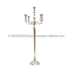 Candelero de mesa de Metal de diseño único para el hogar y el Hotel, candelabro de Metal decorativo, decoración del hogar - Product Image 5
