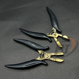 คีมหนีบผมพร้อมฟันอุปกรณ์ต่อผมเกรดผ่าตัดออกแบบโลโก้ได้ตามที่ต้องการ - Product Image 5