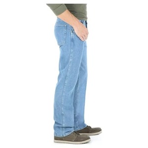 Nouveau jean en denim décontracté pour homme, coupe droite, style coréen, polyvalent, élastique, avec boutons, pour l'été et l'hiver - Product Image 6