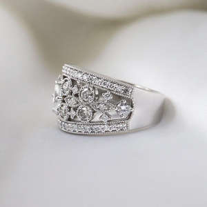 IGI/GIA Lab Grown Cut Diamond Vintage 14K Oro amarillo Boda/Anillo de aniversario Marquesa Anillos finos para fiestas y compromisos - Product Image 4