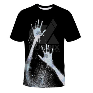 High Quality Hot Selling Men's Solid <b>Neck</b> Front Sublimation T-Shirt <b>Light</b> Weight Soft 100% Cotton Short Sleeve Regular Fit Quick - Product Image 1