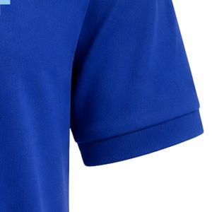 เสื้อโปโลสีน้ำเงินรอยัล ลายกากบาทสีขาว แขนสั้น คอปก สีตัดกัน สไตล์ลำลอง เสื้อทีม ชุดกีฬาแบบสั่งทำสำหรับผู้ชาย - Product Image 6