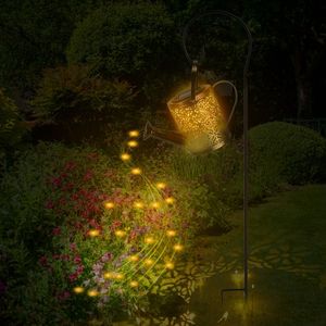 Arrosoir solaire lumineux LED creux pour décoration de jardin féerique - Product Image 6