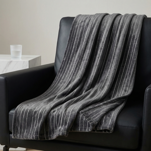 Couvertures d'extérieur en flanelle robustes, personnalisables avec logo d'hôtel, vente en gros, imperméables, pour camping, pique-nique, voyage et usage en station balnéaire - Product Image 1