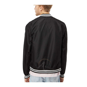 Chaqueta Bomber Ligera Personalizada de Tela de Poliéster con Cierre de Cremallera, Chaqueta Impermeable de Alta Calidad al por Mayor - Product Image 6