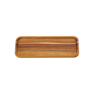 Fine Quality Wholesale Smooth Texture <b>Warm</b> Natural Acacia <b>Tray</b> Plate Wooden Bowl - Product Image 3