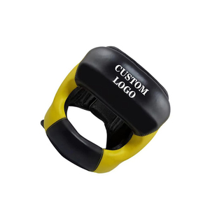 High Quality Custom Logo Leather <b>Head</b> Guard for Boxing and Safety <b>Training</b> Gear Wholesale price cheap rate 2026 - Product Image 2