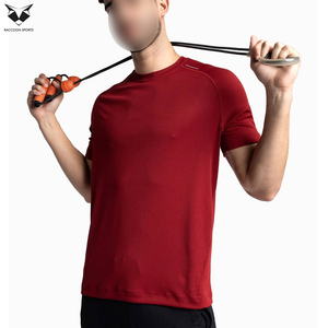 ซัพพลายเออร์ดีๆ สินค้ามาใหม่ เสื้อยืดออกกำลังกายแขนสั้น เนื้อผ้านุ่ม สีสันสดใส คุณภาพสูง ขายดี บริการ OEM ODM - Product Image 4