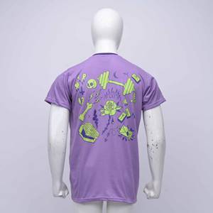Camiseta de Alta Calidad, Tejida, con Estampado por Transferencia de Calor, 300 Gramos, 100% Algodón, Estilo Casual, Holgada, Hecha en Pakistán, Envío Rápido - Product Image 6