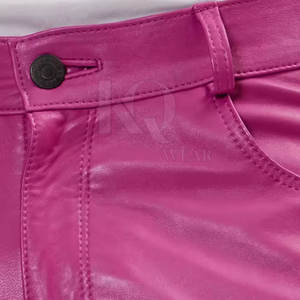 กางเกงหนังผู้ชายทนทาน หนังนุ่ม สวมใส่สบาย ดีไซน์ทันสมัย เหมาะสำหรับใส่ในชีวิตประจำวันและออกงานปาร์ตี้ - Product Image 6