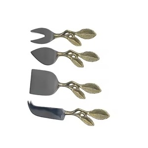 Contemporary <b>Cheese</b> <b>Knife</b> <b>Set</b> Stainless Steel <b>Cheese</b> Cutting Tools Kitchen Serving Utensils Tableware - Product Image 2