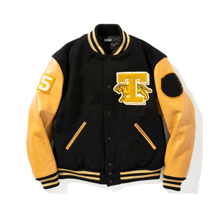 Best Quality Solid Color <b>Letterman</b> <b>Jacket</b> For Men Premium Winter Clothing Customized Full Sleeve Street Wear Fashion <b>Jacket</b> - Product Image 1