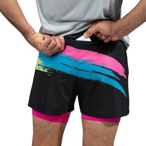 Top Quality Multi Color Printed Men Gym Shorts Double <b>Layer</b> Unique Design Affordable Price Men Gym Shorts - Product Image 4
