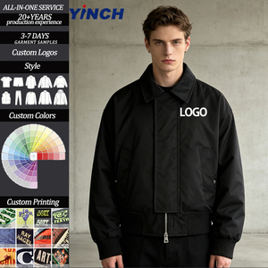 Giacca Bomber di Alta Qualità con Logo Personalizzato, Design Streetwear, Stile Semplice e alla Moda, con Zip, per <span class=keywords><strong>Uomo</strong></span> e <span class=keywords><strong>Donna</strong></span> - Product Image 1