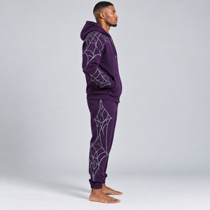 Wholesale men spider <b>hoodie</b> with durable fabric <b>trendy</b> design relaxed fit stylish details and comfortable quality for everyday - Product Image 3