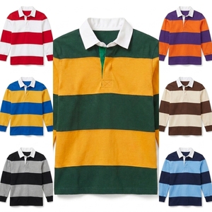 Maillot de rugby unisexe à manches longues respirant grande taille, impression par sublimation personnalisée, vêtements de sport - Product Image 5