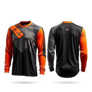 Nouvelle arrivée : Maillot de motocross à séchage rapide pour moto, course automobile, VTT et cyclisme - Product Image 2