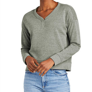 Cardigan en tricot pour femme à col en V avec logo frontal, méthode de tricotage, décontracté pour l'hiver - Product Image 6