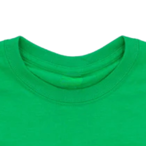 Camiseta AKA Green Pearl con letras griegas adornadas, cuello redondo, informal para mujer, color verde - Product Image 2