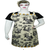Tablier de chef sans manches avec taille et logo personnalisés, tablier en coton de style classique, écologique et de haute qualité, à prix de gros avantageux