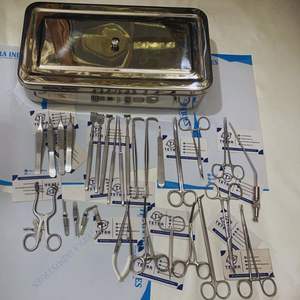 Juego de Instrumentos de Cirugía de Fístula Arteriovenosa de 30 Piezas de Acero Inoxidable, Juego de Instrumentos Quirúrgicos para Cirugía de Fístula Arteriovenosa con Certificación CE - Product Image 3