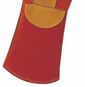Guantes de Soldadura de Piel de Cabra Resistentes, con Palma y Dedos Resistentes al Fuego, Textura Suave, Guantes de Seguridad para Trabajo - Product Image 6