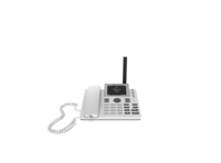 Téléphone de bureau FWP Android 4G LTE COCOMM MW-73 avec écran couleur de 3,5 pouces, point d'accès Wi-Fi, blanc