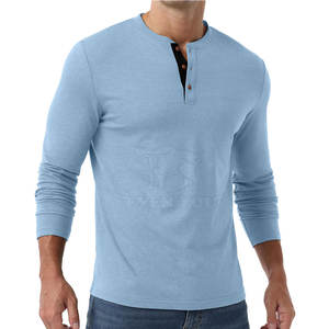 เสื้อเชิ้ตแขนยาวสีพื้นสไตล์ล่าสุดมาใหม่ ผ้าฝ้าย ขายส่งเสื้อเชิ้ตแขนยาวสำหรับผู้ชาย - Product Image 5