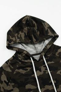 Servicio OEM, Diseño de Chándal Deportivo Casual con Capucha para Mujer, Invierno, Color Sólido, Sublimación Personalizada con Logotipo, Ropa para Exteriores - Product Image 6
