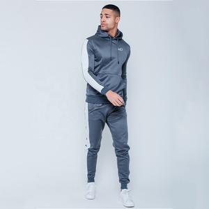 Vêtements de sport, vêtements de fitness, vêtements de jogging en tissu technique, ensemble de survêtement pour hommes, survêtement de sport de bonne qualité, survêtement à manches longues pour hommes - Product Image 3