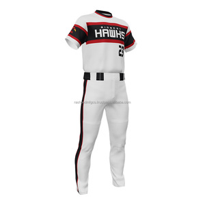 2025 nuevos uniformes de béisbol de sublimación de Venta caliente ropa de hombre barata Jersey y pantalones de softbol conjuntos de 2 piezas - Product Image 5