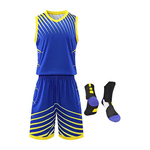 Polyester Custom Basketball Uniforms Men Jersey Shorts Breathable Quick Dry Tournament Collection Uniforms - Product Image 1